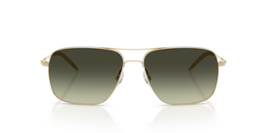 Sie Oliver Peoples Clifton mit Gold Gestell und Grün Gläsern - bild 2