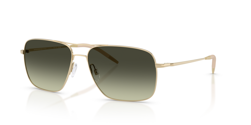 Oliver Peoples Clifton with Gold frame and Green lenses - image 5