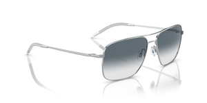 Oliver Peoples Clifton with Silver frame and Blue lenses - Image 3