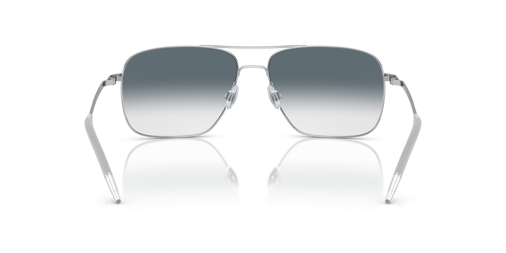 Oliver Peoples Clifton with Silver frame and Blue lenses - Image 5