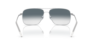 Oliver Peoples Clifton with Silver frame and Blue lenses - Image 5