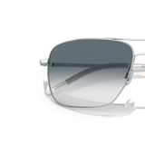 Oliver Peoples Clifton with Silver frame and Blue lenses - Variant