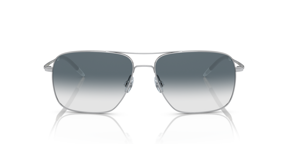 Oliver Peoples Clifton with Silver frame and Blue lenses - Image 2