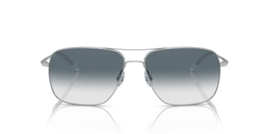 Oliver Peoples Clifton with Silver frame and Blue lenses - Image 2