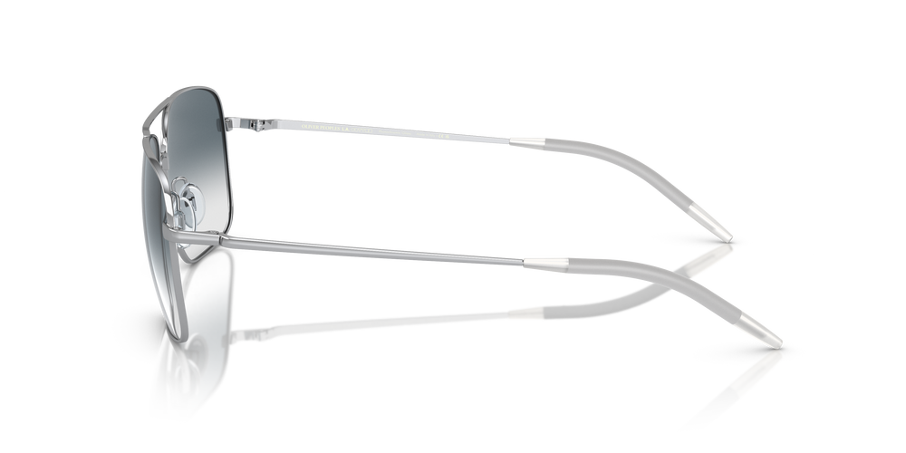 Oliver Peoples Clifton with Silver frame and Blue lenses - Image 4