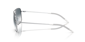 Oliver Peoples Clifton with Silver frame and Blue lenses - Image 4