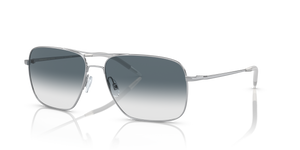 Oliver Peoples Clifton with Silver frame and Blue lenses - image 1