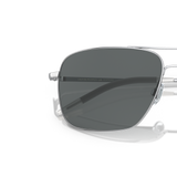 Oliver Peoples Clifton with Silver frame and Grey lenses - Variant