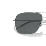 Oliver Peoples Clifton with Silver frame and Grey lenses - Variant