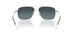 Oliver Peoples Clifton with Silver frame and Blue lenses - image 5