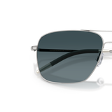 Oliver Peoples Clifton with Silver frame and Blue lenses - Variant