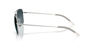 Oliver Peoples Clifton with Silver frame and Blue lenses - Image 4