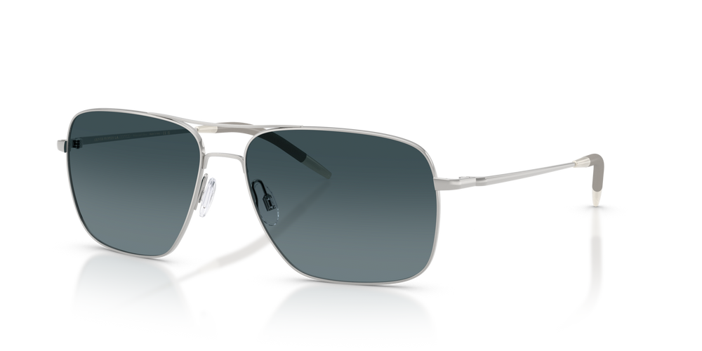 Sie Oliver Peoples Clifton mit Silber Gestell und Blau Gläsern - bild 6