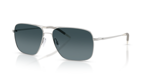 Oliver Peoples Clifton with Silver frame and Blue lenses - image 1