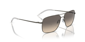 Sie Oliver Peoples Clifton mit Antik Zinn Gestell und Grau Gläsern - Bild 3