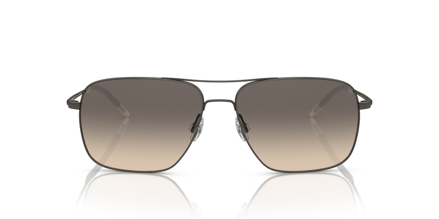 Oliver Peoples Clifton with Antique Pewter frame and Grey lenses - Image Lenses