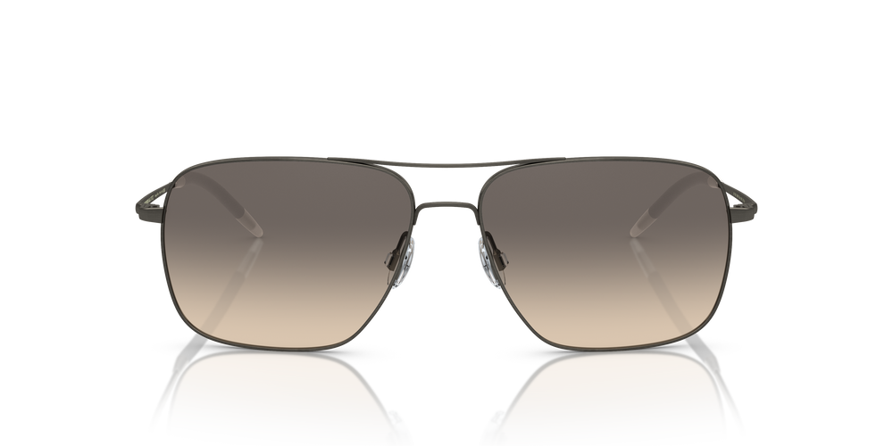 Oliver Peoples Clifton con montura Estaño Envejecido y lentes Gris - El 2