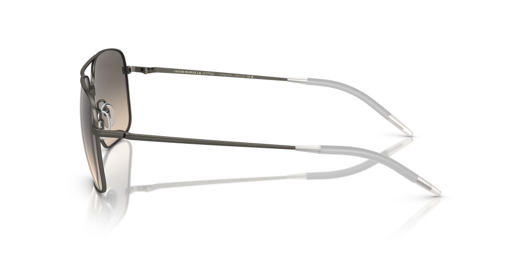 Oliver Peoples Clifton con montura Estaño Envejecido y lentes Gris - El 4