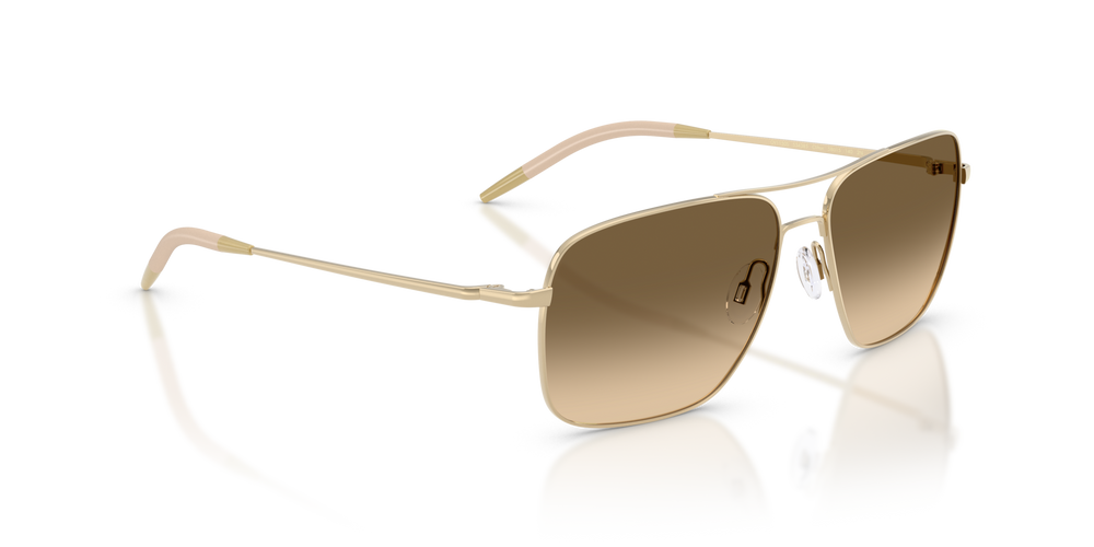 Oliver Peoples Clifton avec une monture Or et des verres Vert - image 3