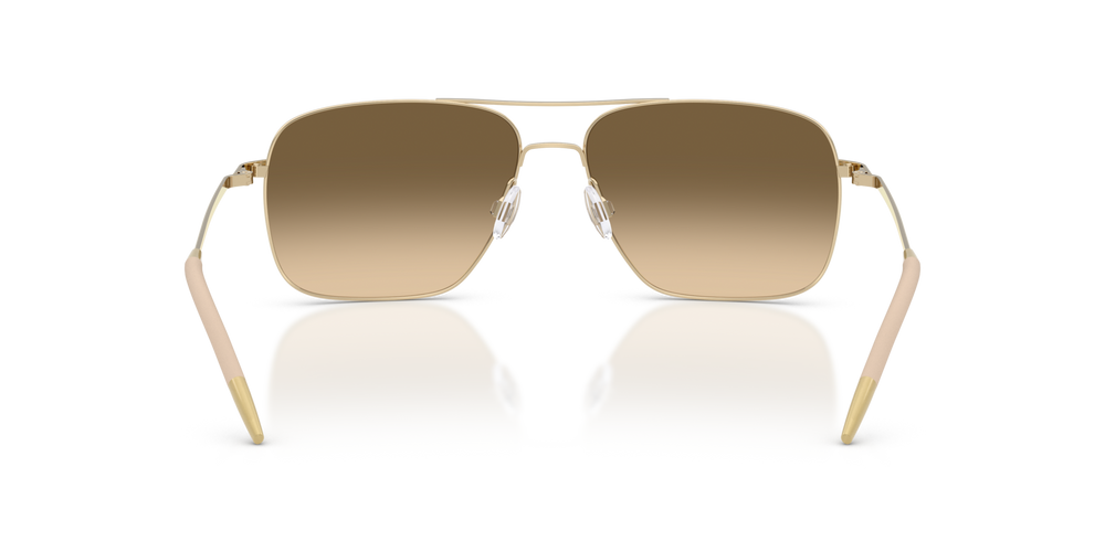 Oliver Peoples Clifton avec une monture Or et des verres Vert - image 5