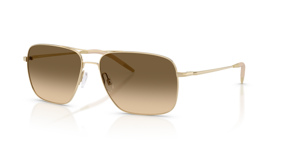 Oliver Peoples Clifton with Gold frame and Green lenses - image 4