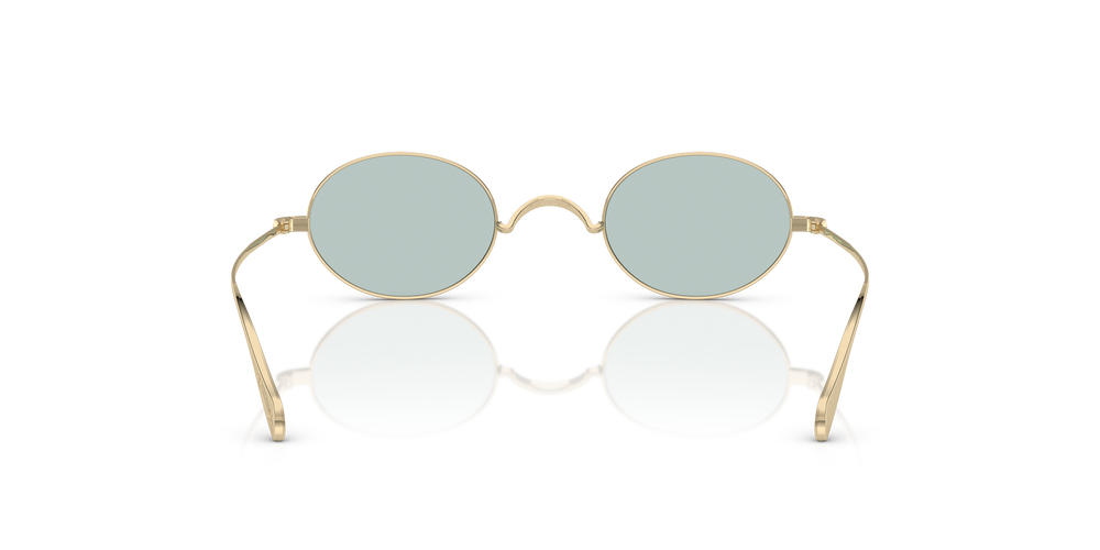 Oliver Peoples Calidor mit Gold Gestell - Das Bild 5
