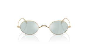 Oliver Peoples Calidor mit Gold Gestell - Das Bild 2