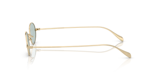Oliver Peoples Calidor mit Gold Gestell - Das Bild 4