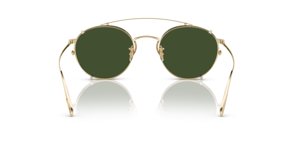 Oliver Peoples Coleridge Clip con montura Oro y lentes Verde - imagen 7