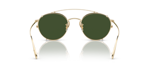 Oliver Peoples Coleridge Clip con montura Oro y lentes Verde - imagen 7