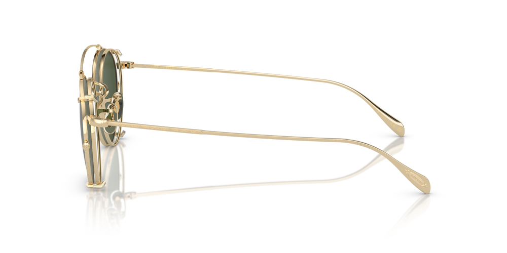 Oliver Peoples Coleridge Clip con montura Oro y lentes Verde - imagen 6