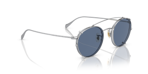 Sie Oliver Peoples Coleridge Clip mit Silber Gestell und Blau Gläsern - bild 5