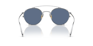 Sie Oliver Peoples Coleridge Clip mit Silber Gestell und Blau Gläsern - bild 7