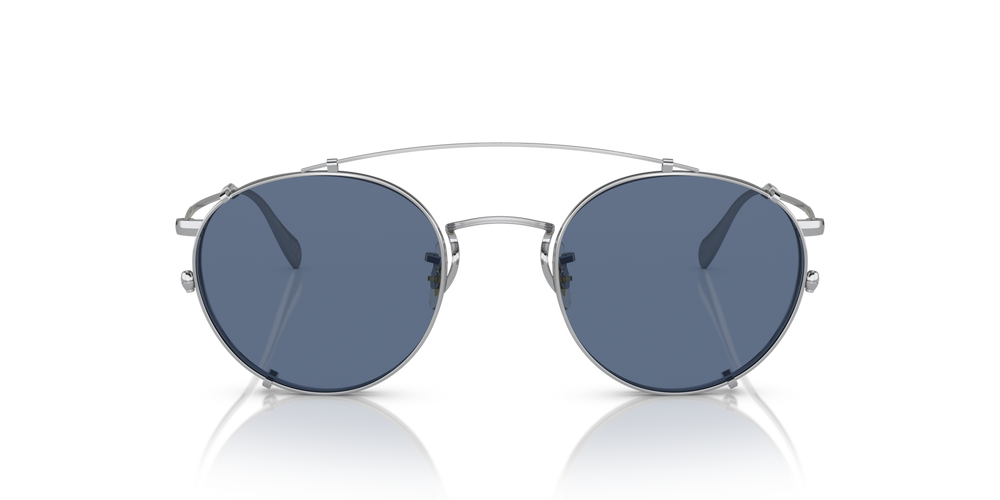 Sie Oliver Peoples Coleridge Clip mit Silber Gestell und Blau Gläsern - bild 4
