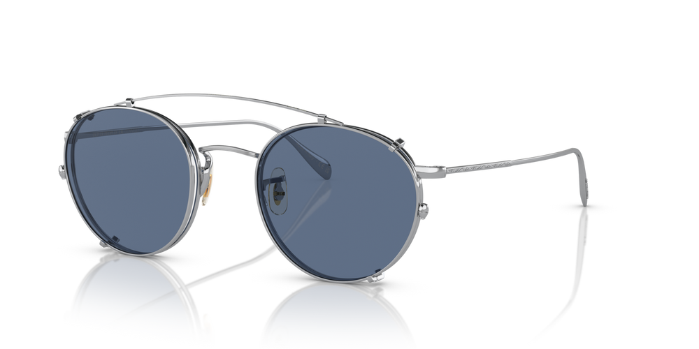 Sie Oliver Peoples Coleridge Clip mit Silber Gestell und Blau Gläsern - bild 3