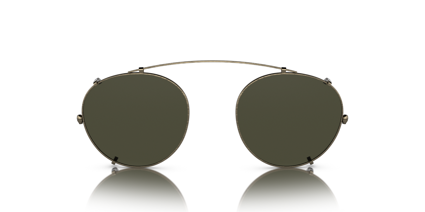 Oliver Peoples Coleridge の Soft Gold/Amber DTBK Foil フレーム
