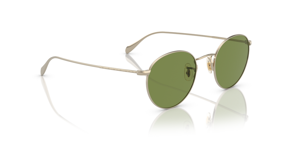 Oliver Peoples Coleridge Sun with Gold frame and Green lenses - image 3