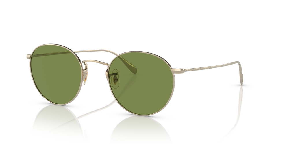 Oliver Peoples Coleridge Sun with Gold frame and Green lenses - image 1