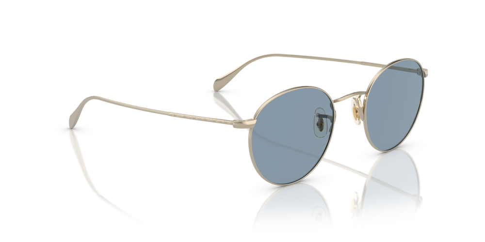 Oliver Peoples Coleridge Sun with Gold frame and Blue lenses - image 3