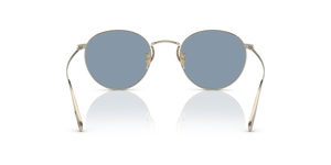 Oliver Peoples Coleridge Sun with Gold frame and Blue lenses - Image 5