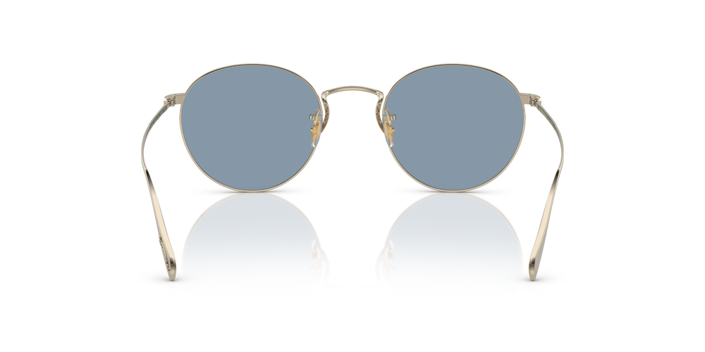 Oliver Peoples Coleridge Sun with Gold frame and Blue lenses - image 5
