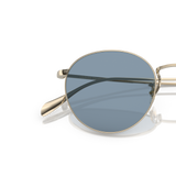 Oliver Peoples Coleridge Sun with Gold frame and Blue lenses - Variant
