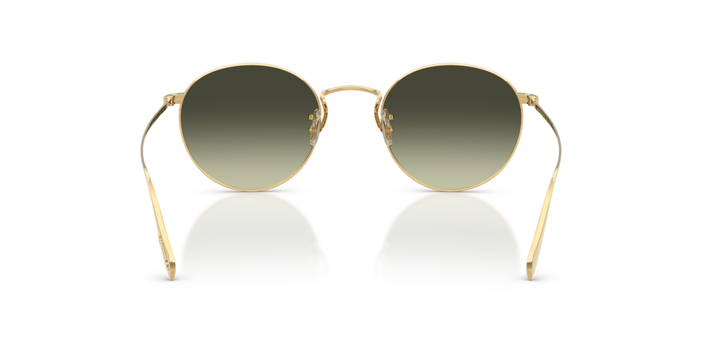Oliver Peoples Coleridge Sun Gold Plated con montatura Oro giallo 18 carati e lenti  Verde - immagine 5