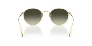 Oliver Peoples Coleridge Sun Gold Plated con montatura Oro giallo 18 carati e lenti  Verde - immagine 5