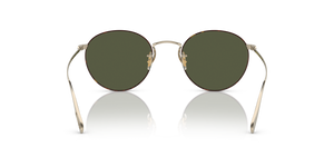 Oliver Peoples Coleridge Sun with Gold-Tortoise frame and Green lenses - image 5