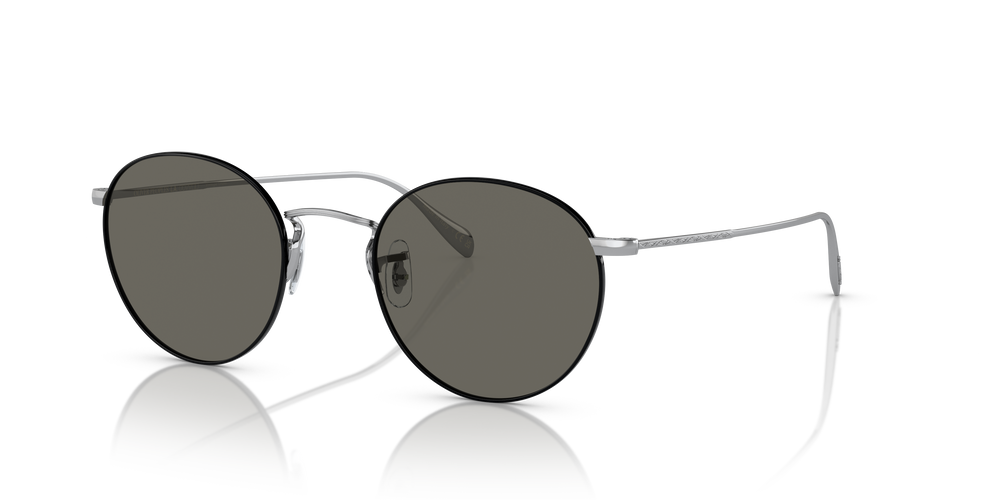Oliver Peoples Coleridge Sun with Silver-Black frame and Grey lenses - Image 4