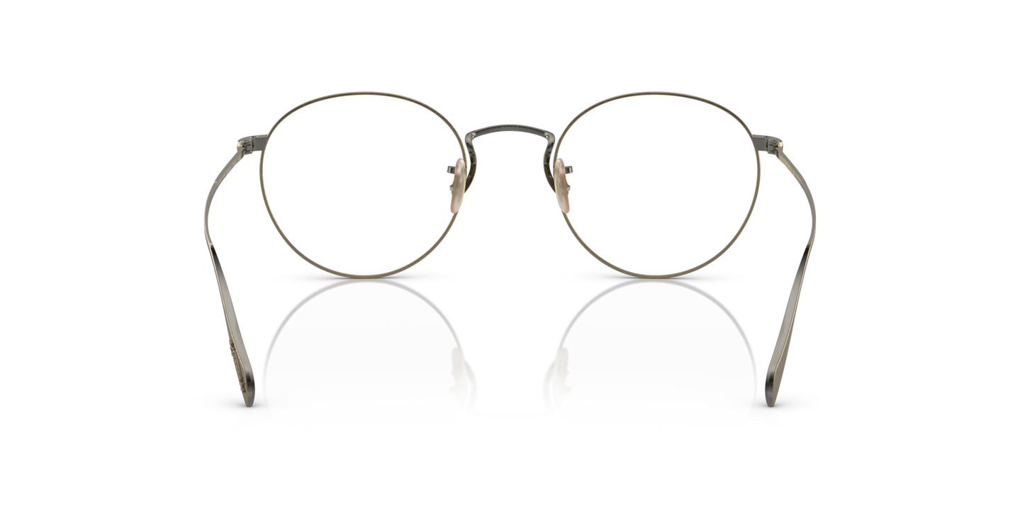 Oliver Peoples Coleridge with Antique Gold frame - Image Nosepads