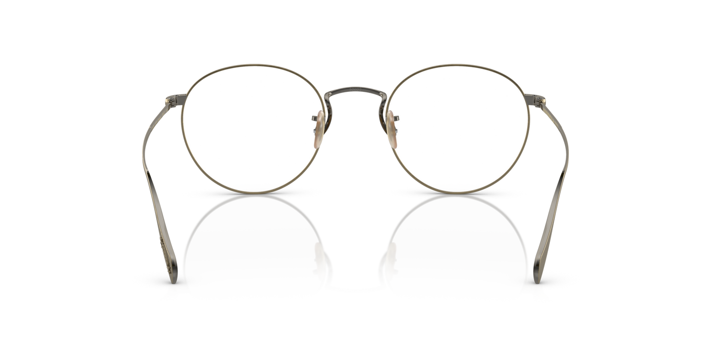 Oliver Peoples Coleridge with Antique Gold frame - Image Nosepads