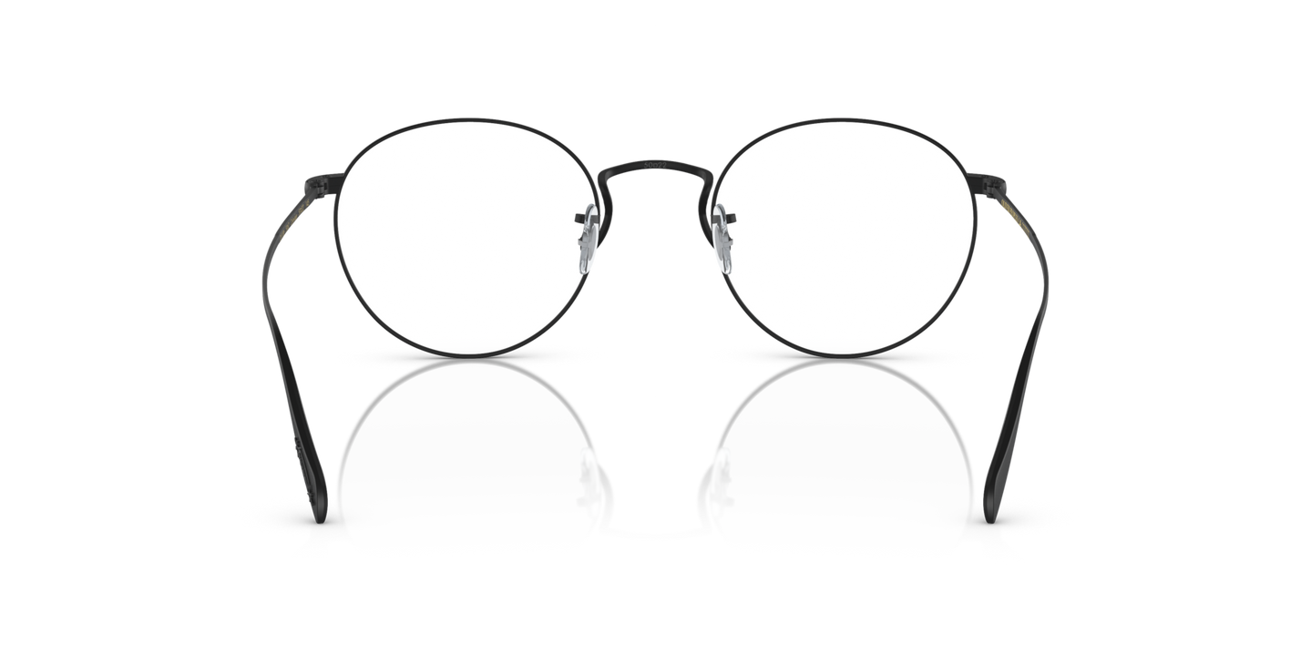 Oliver Peoples Coleridge with Matte Black frame - Image Nosepads