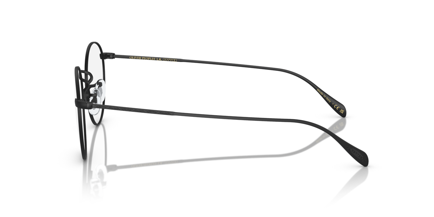 Oliver Peoples Coleridge の マットブラック フレーム - 画像 フィリグリード